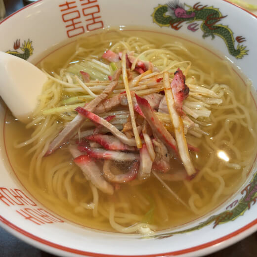 海南飯店　ネギソバ